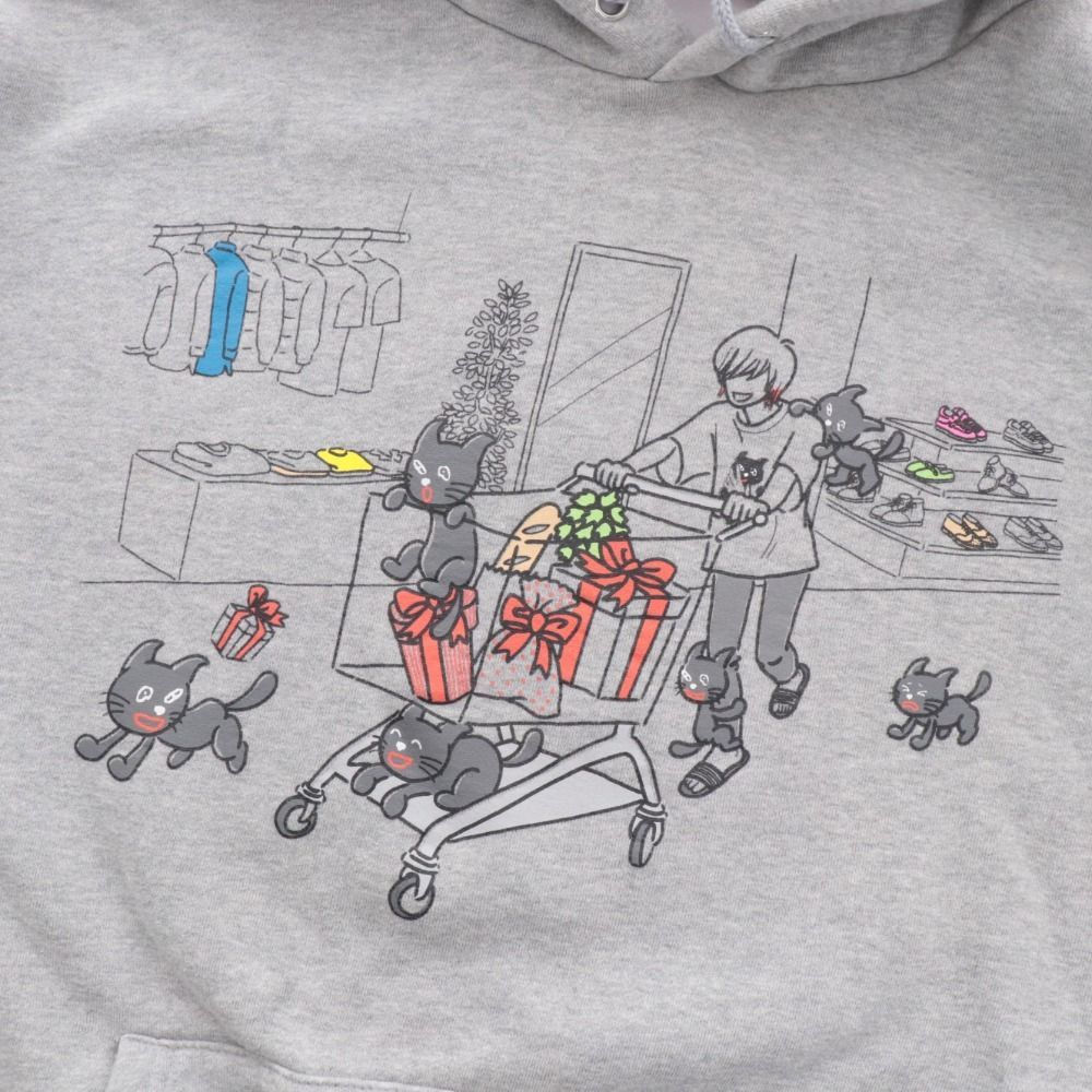 □ キヨ猫 パーカー プルオーバー 長袖 トップス ゲーム実況者 キヨ