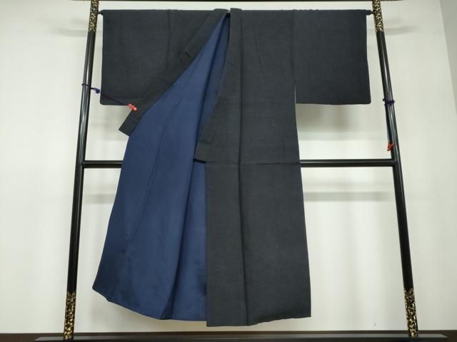 平和屋着物○男性 紬 鉄紺色 正絹 逸品 DAAW5143ud - メルカリ
