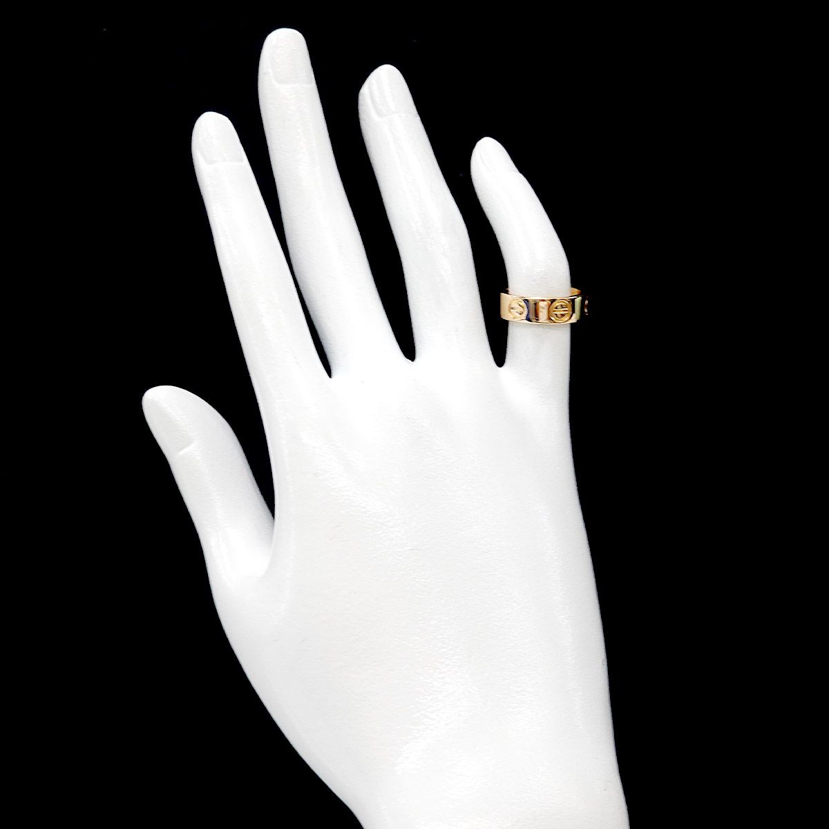 カルティエ Cartier ラブ リング 750 #53. カルティエ ラブ マルチカラー リング 750 53 PG ABランクの