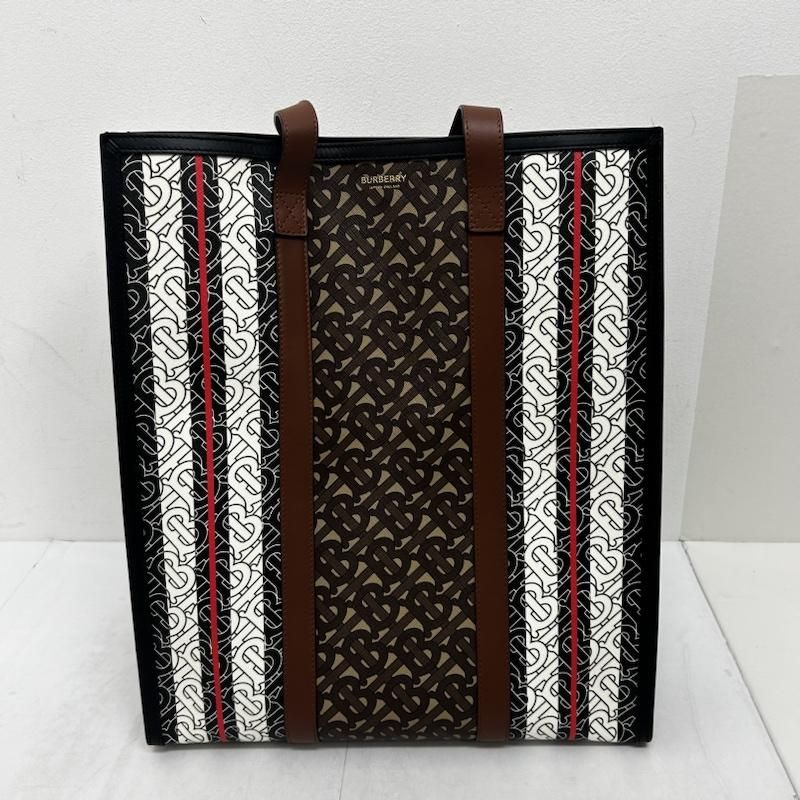 バーバリー トートバック スモール モノグラム NS BOOK TOTE