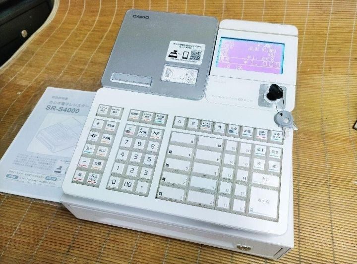カシオレジスター SR-S4000 スマホ連携Bluetooth 715066 - メルカリ