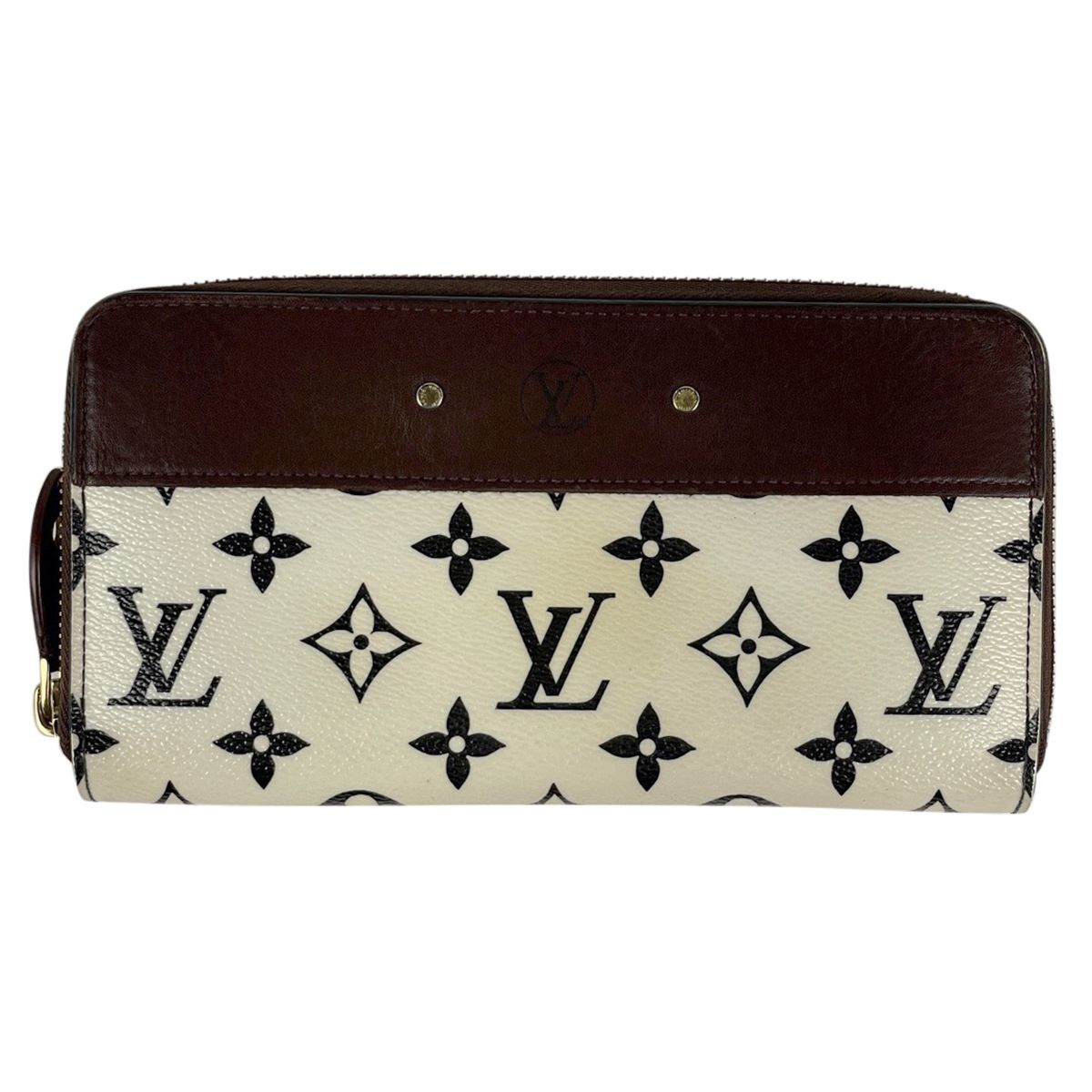 ルイヴィトン　長財布 ブラウン系 ルイ・ヴィトン Louis Vuitton ジッピー ウォレット 札入れ 小銭入れ