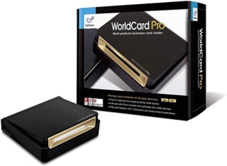 USB名刺スキャナ World Card Pro 名刺を読み取ってデータ化 パソコンで管理 PP-WCPRO-PC PENPOWER 名刺スキャナー 名刺管理 USB接続 OCR 文字 テキスト データ化 名刺画像 USB給電 25ヶ国語