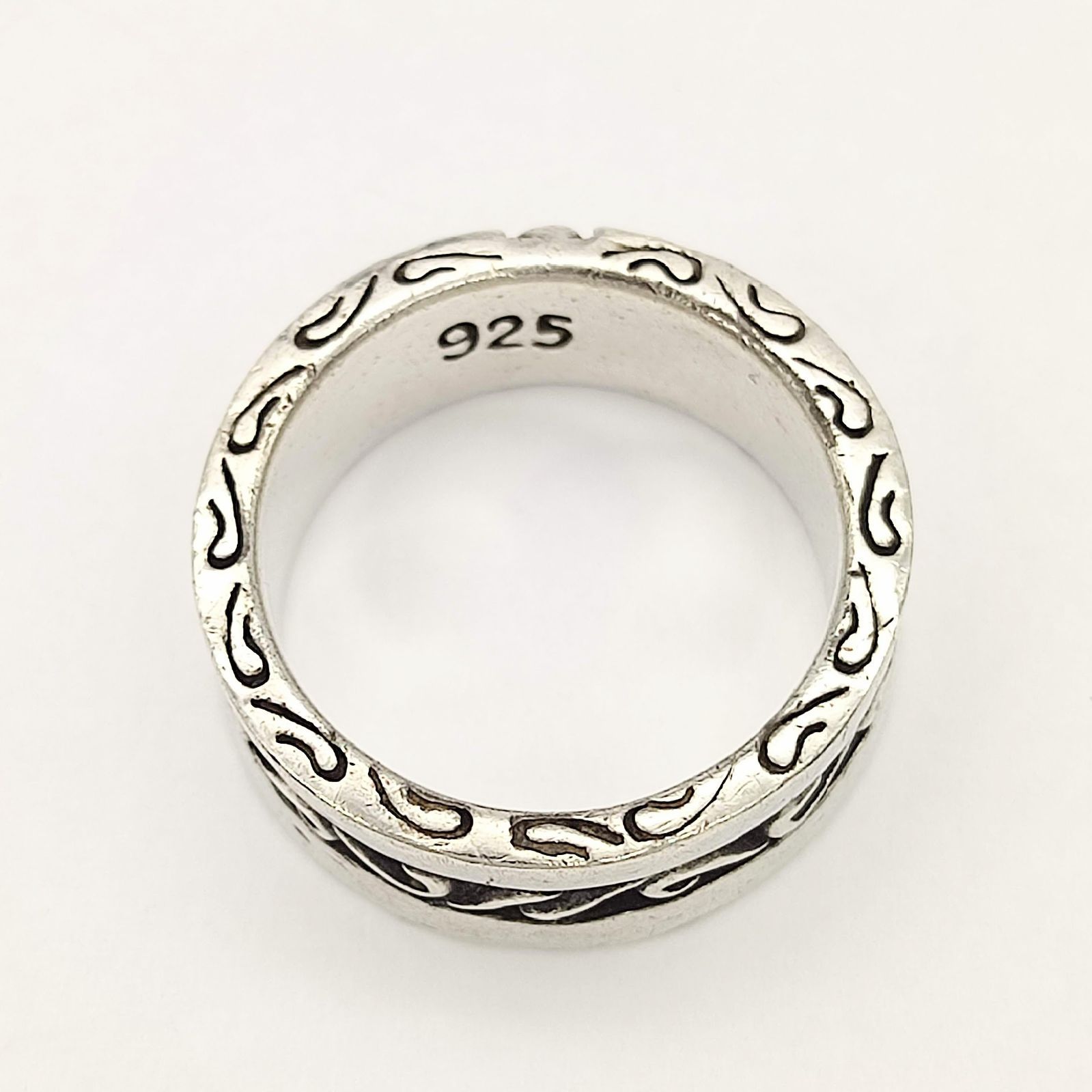 Pt950 唐草模様 アラベスクリング 13号 プラチナ Pt950 唐草模様 アラベスクリング 13号 プラチナ