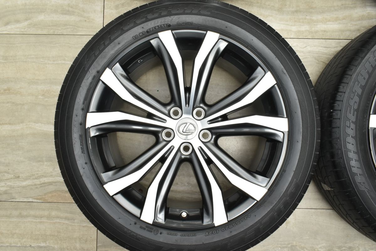 程度良好品】レクサス RX バージョンL 純正 20in 8J +30 PCD114.3 235 