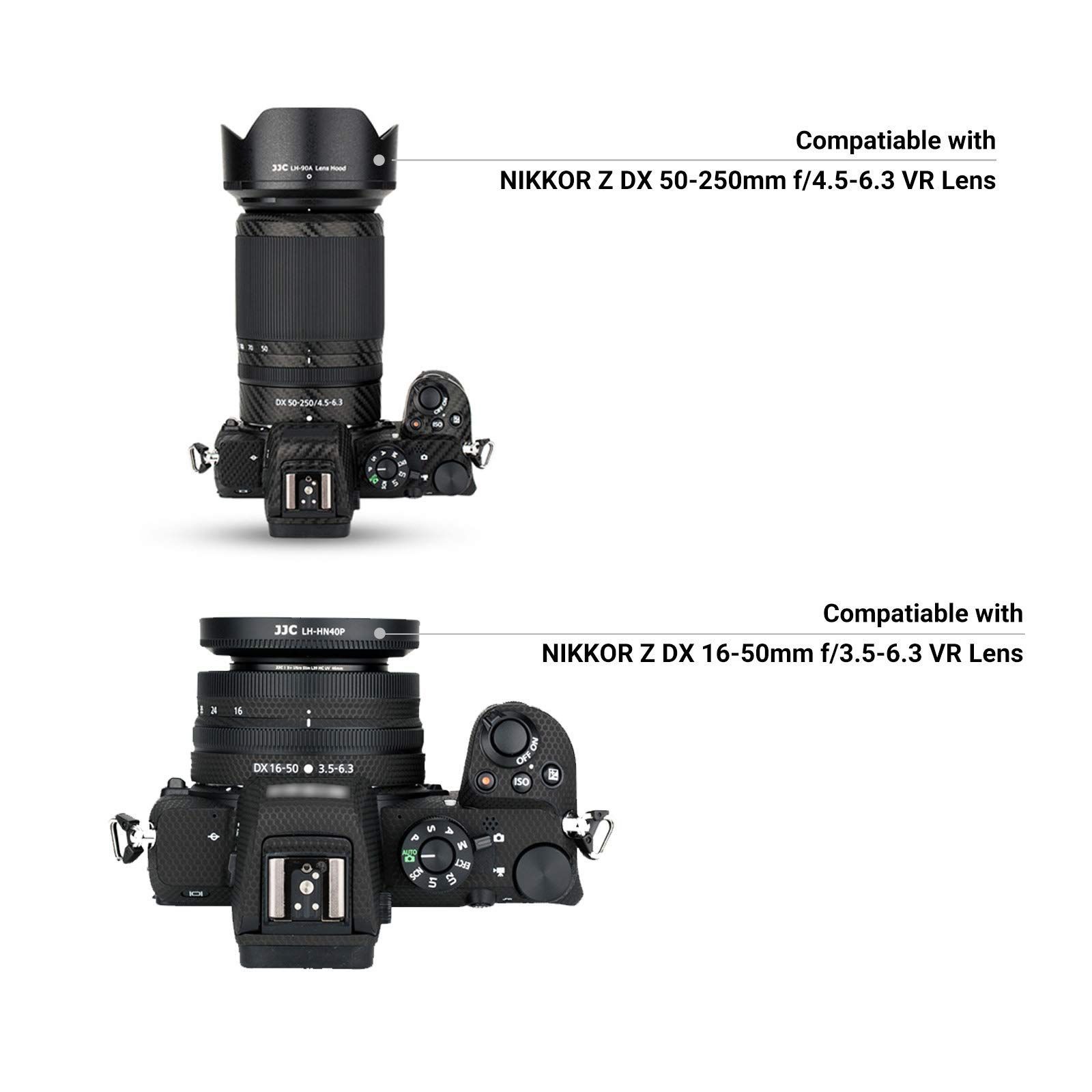 Nikon NIKKOR Z 50-250 レンズフード付き 楽天市場】ニコンZ50 ダブルズームキット 用 互換 レンズフード