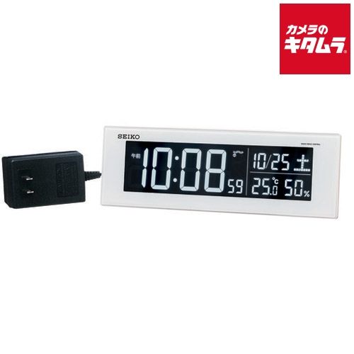セイコー 電波交流式デジタル時計 DL305W