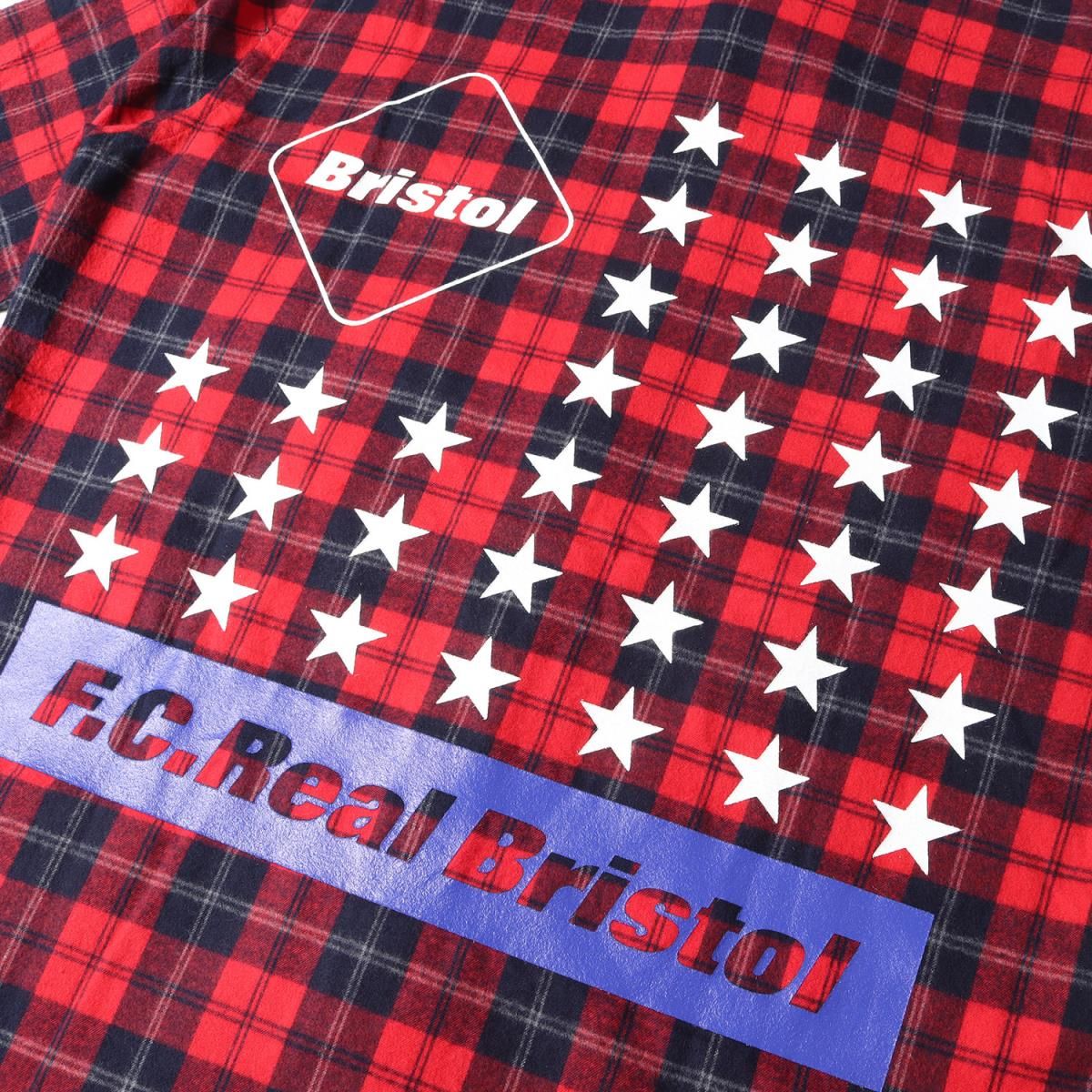 F.C.Real Bristol エフシーレアルブリストル ネルシャツ 37スター