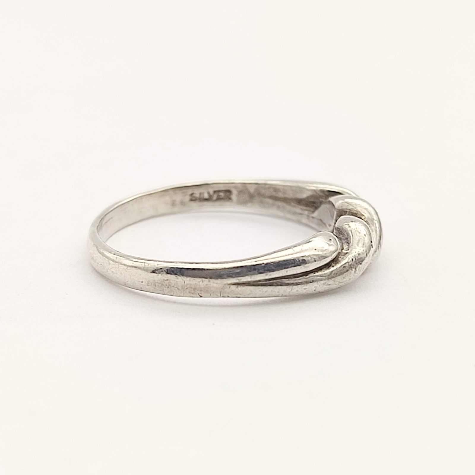 美品】ツイストデザインリング シルバー925 JP11号 - メルカリ
