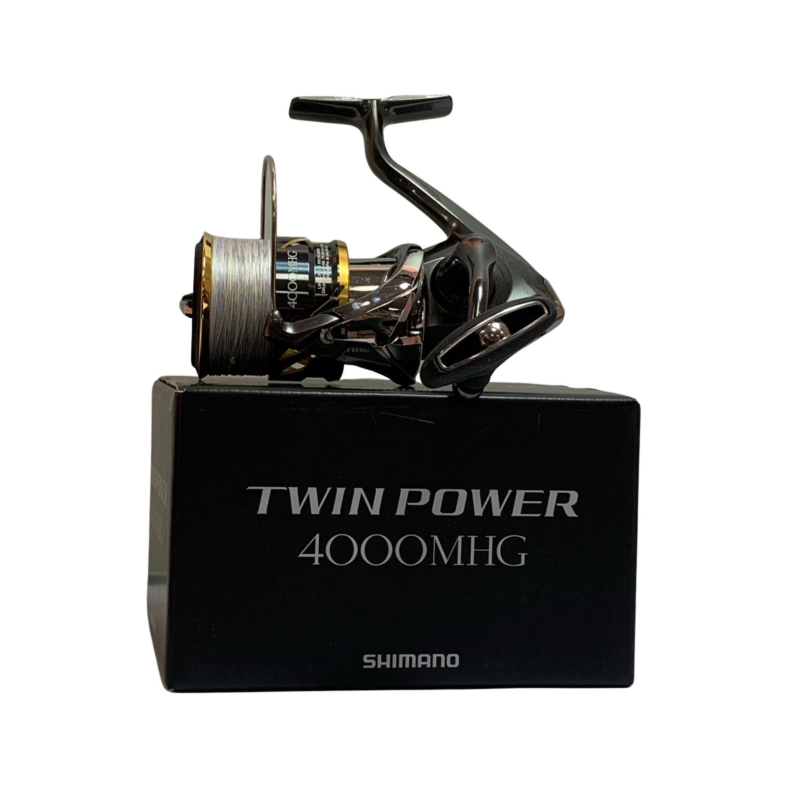 SHIMANO シマノ 20ツインパワー 4000MHG スピニングリール 箱 取説付 04146