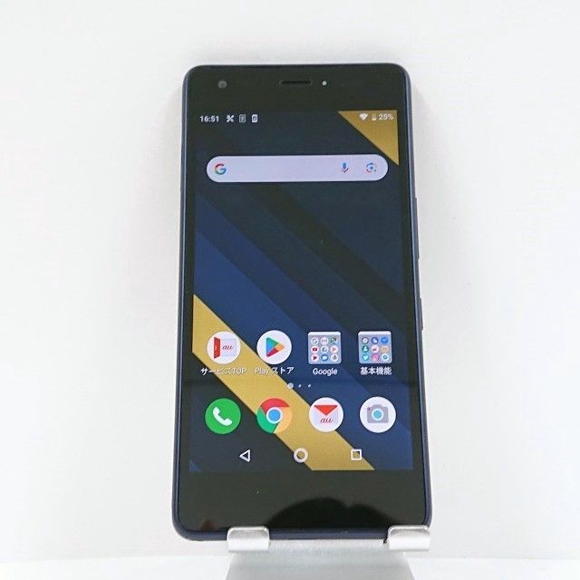Qua phone QZ KYV44 au インディゴ 送料無料 本体 c06091