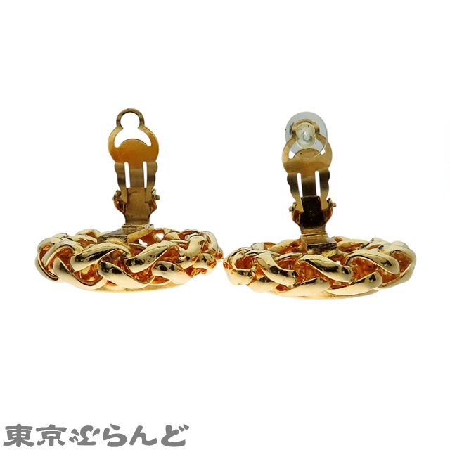 シャネル CHANEL ココマーク イヤリング 23 ゴールド メタル