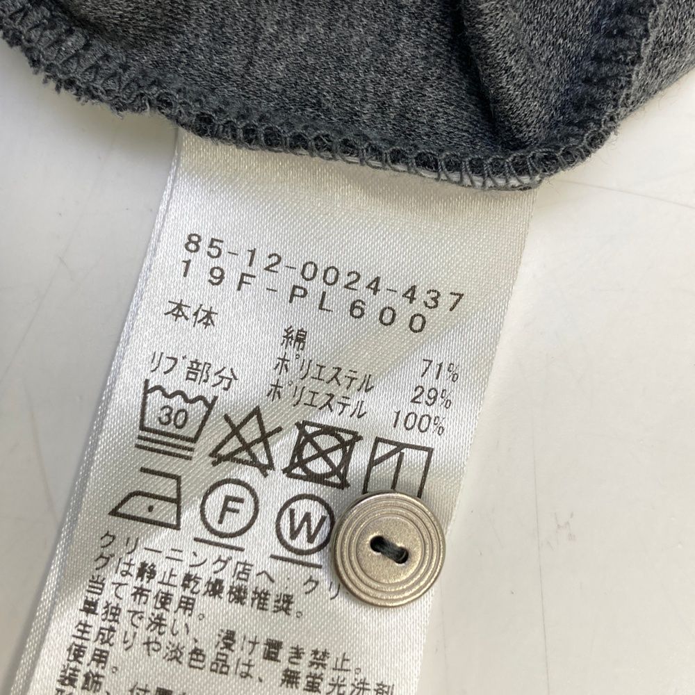 サイズ：S BEAMS GOLF ビームスゴルフ 七分袖ポロシャツ グレー系