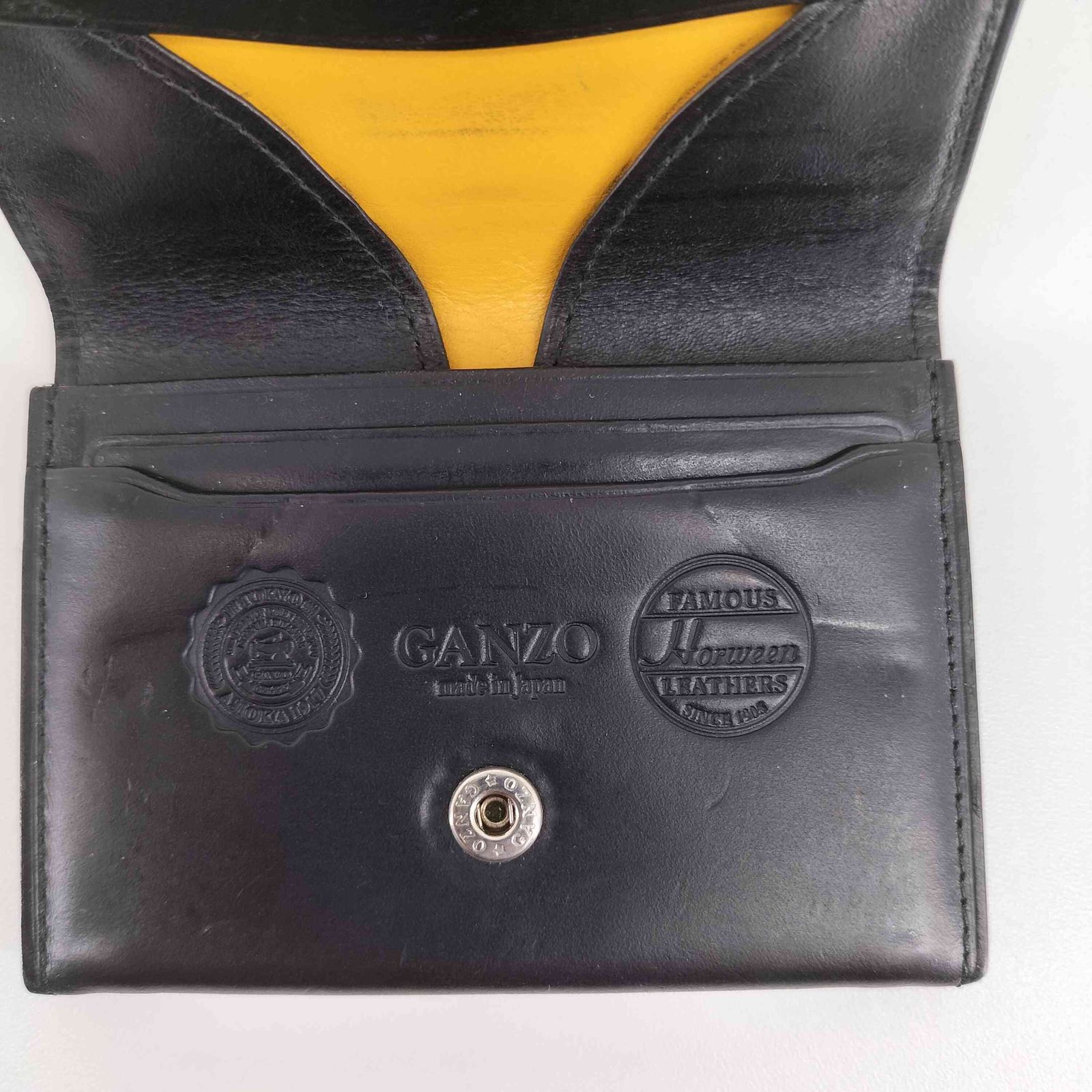 ガンゾ GANZO レザーコインケース メンズ 表記無 名刺入れ・パスケース｜最高級の