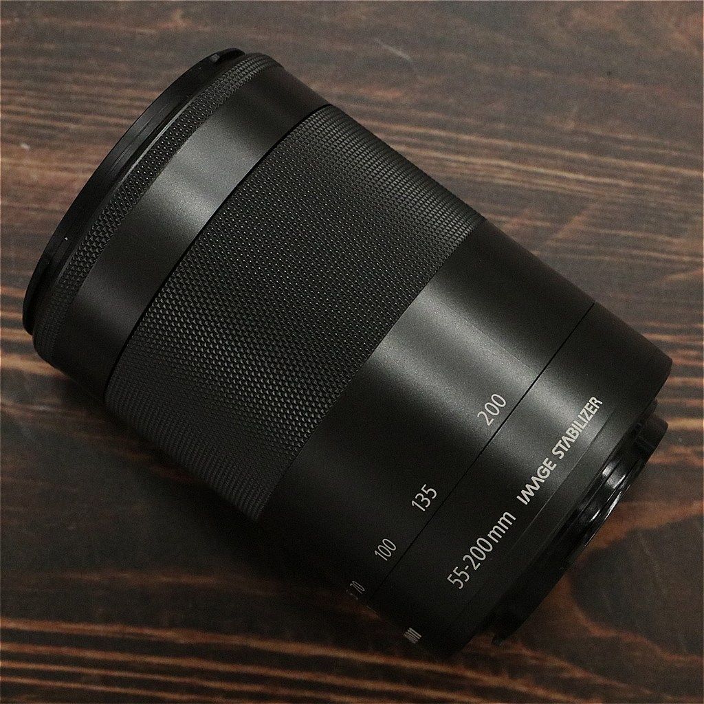 並品 Canon EF-M 55-200mm F4.5-6.3 IS STM ブラック 6229