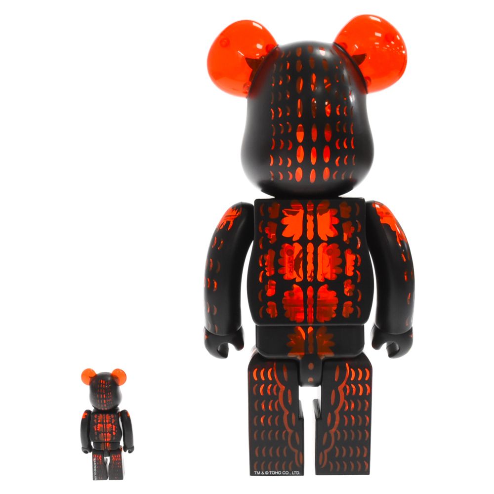 BE@RBRICK ゴジラ メルトダウン クリアオレンジ Ver. 1000% 【公式通販】