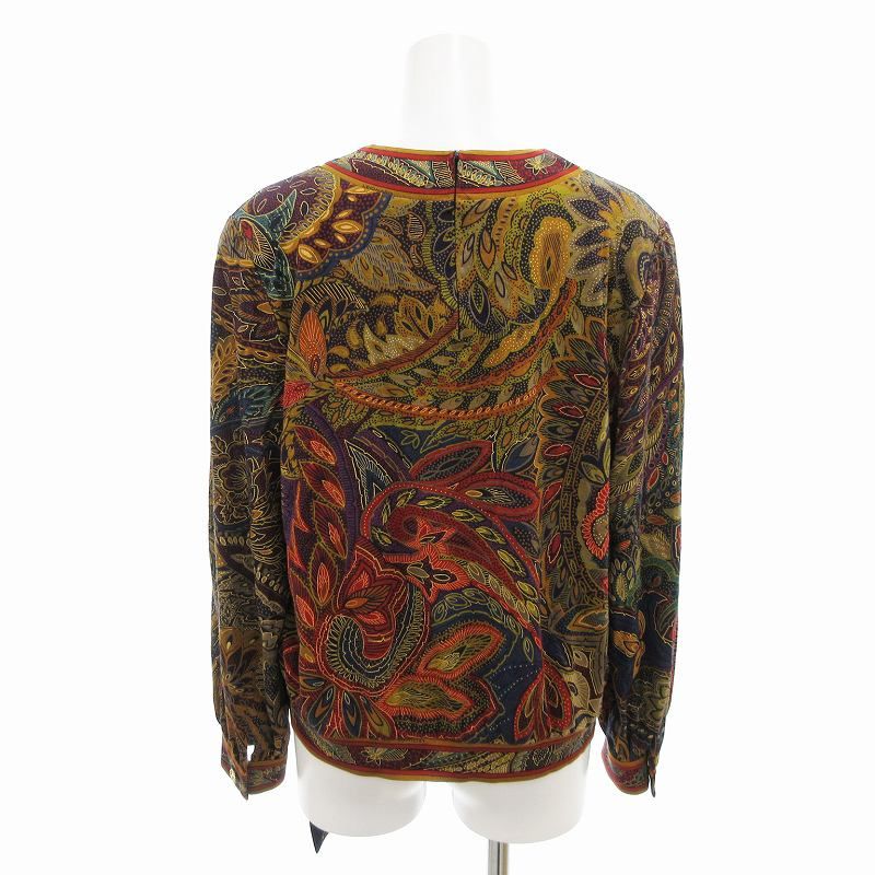 【別倉庫からの配送】 レオナール LEONARD ファッション FASHION 美品 カットソー シャツ+ブラウス(長袖+七分)