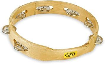 【在庫処分】LP エルピー タンバリン Tambourine Headless， 10″Single Row Jingles CP389