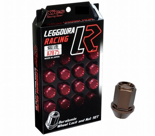 協永産業/KYO-EI Kics レデューラレーシング ロック＆ナットセット ブロンズ M12×P1.25 入数：1セット(ナット16個/ロック4個) KIC3B