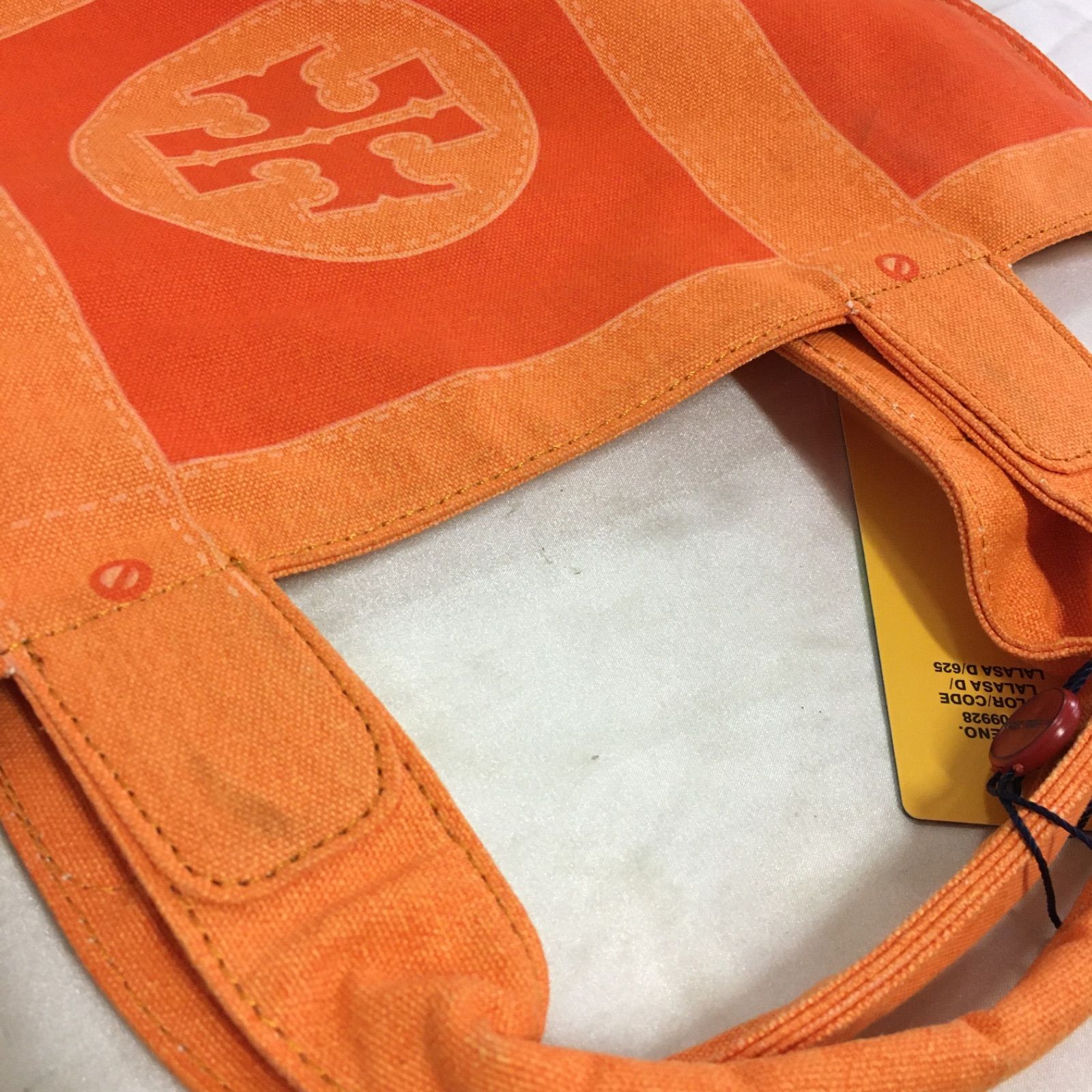タグ付き】TORY BURCH トリーバーチ トートバッグ オレンジ
