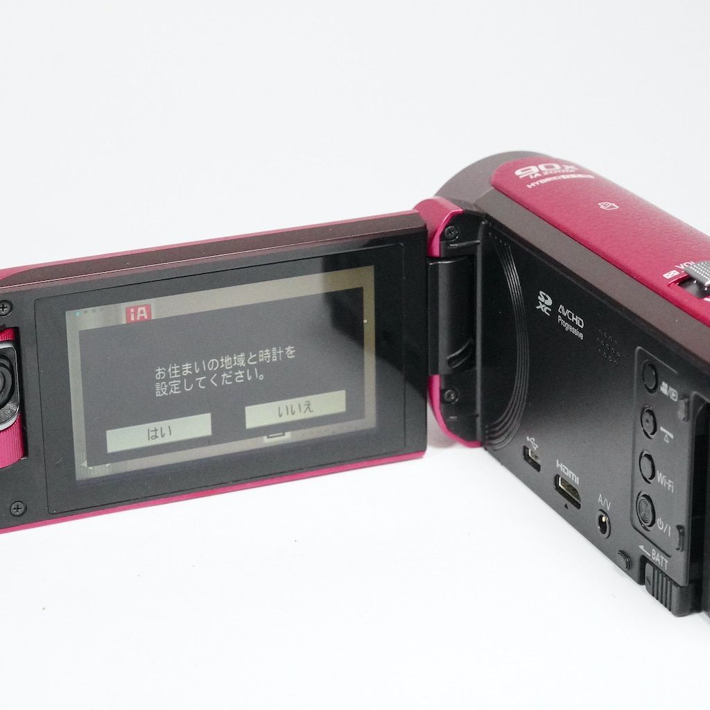 Panasonic パナソニック HC-W570M ピンク 動作OK 返金保証 /1766
