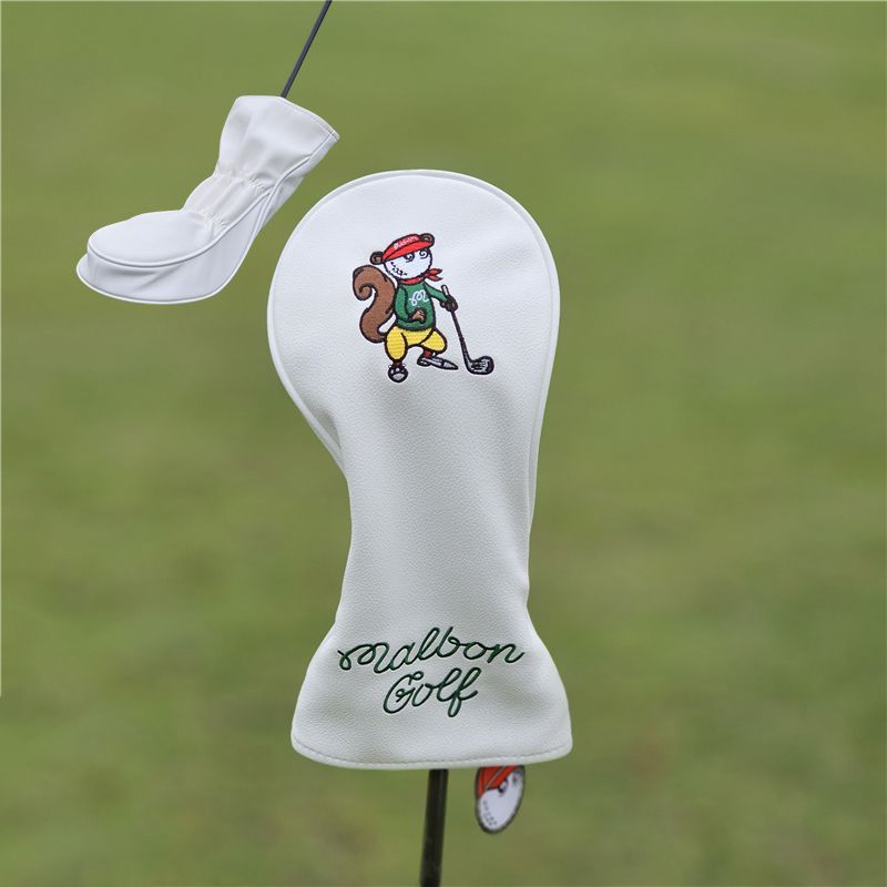 Malbon マルボン GOLF ゴルフクラブカバーゴルフ ヘッド カバー 4点