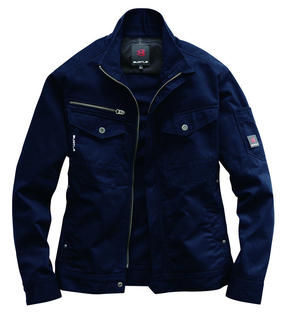 Size 3L_Color ネイビー BURTLE バートル ジャケット ユニセックス 秋冬用 8101 3 ネイビー 3L