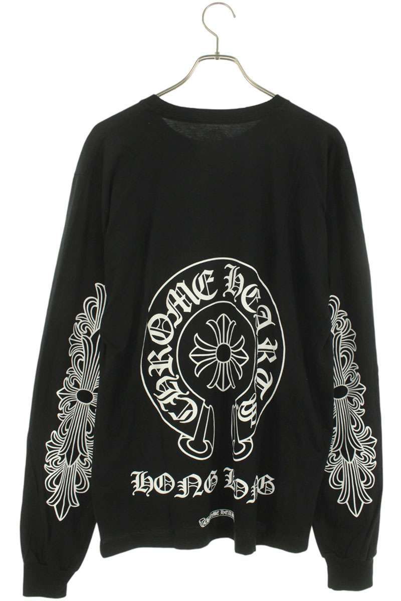 クロムハーツ CH L/S LTD 香港限定バックホースシュープリント