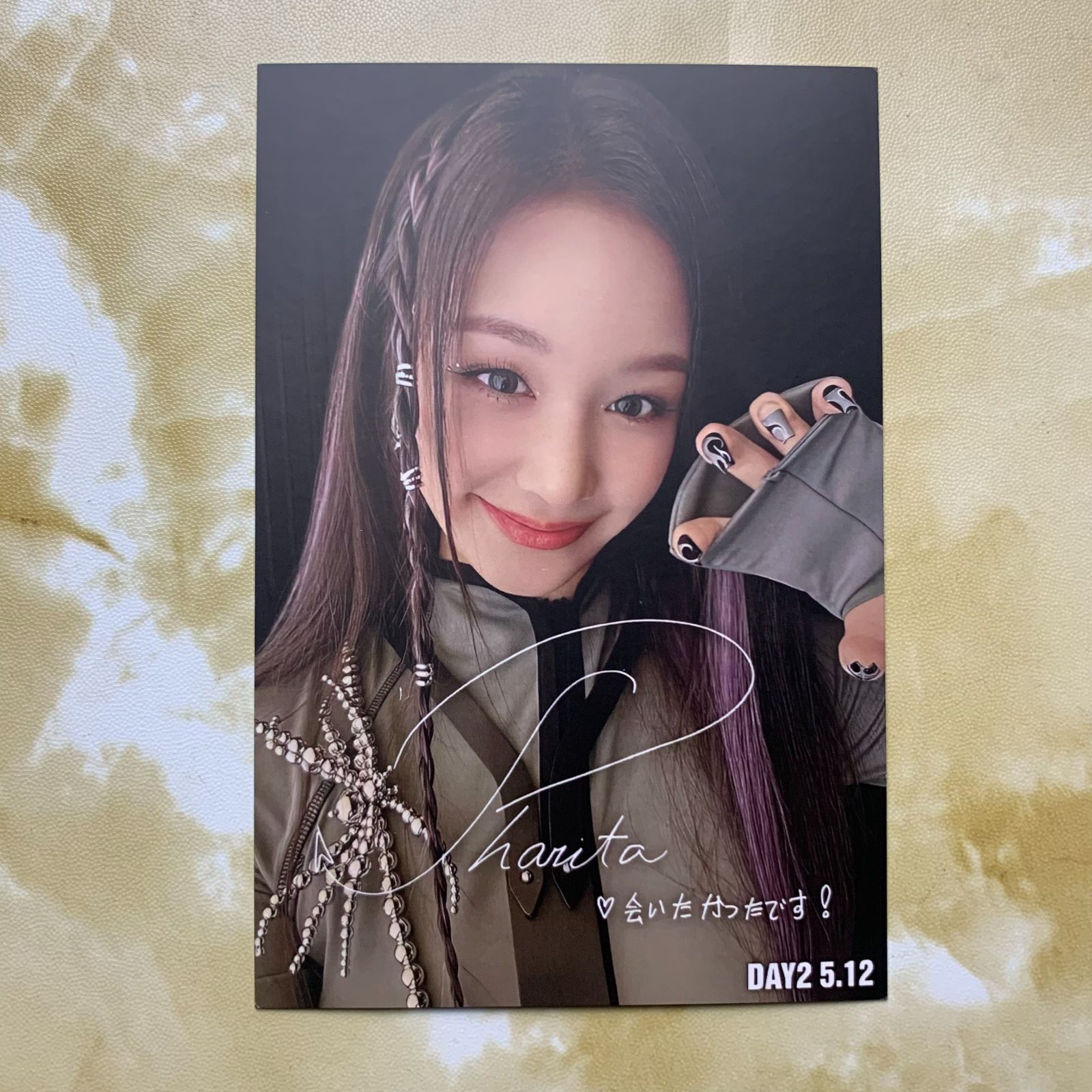 BABYMONSTER ファンミ アヒョン 5/11/12 B賞 ポストカード BABYMONSTER