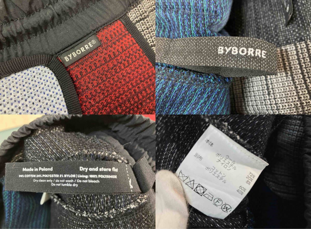 【美品】BYBORRE（バイボレ）　スウェット BYBORRE/バイボレ/PM PANTS/19AW/スウェットパンツ/M/マルチ
