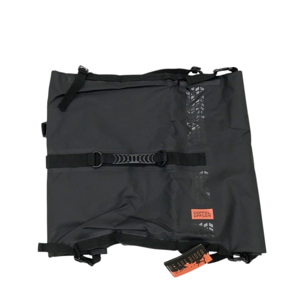 DOPPELGANGER ドッペルギャンガー DBT427-BK ターポリンツーリングシートバッグ ブラック系 240101441295