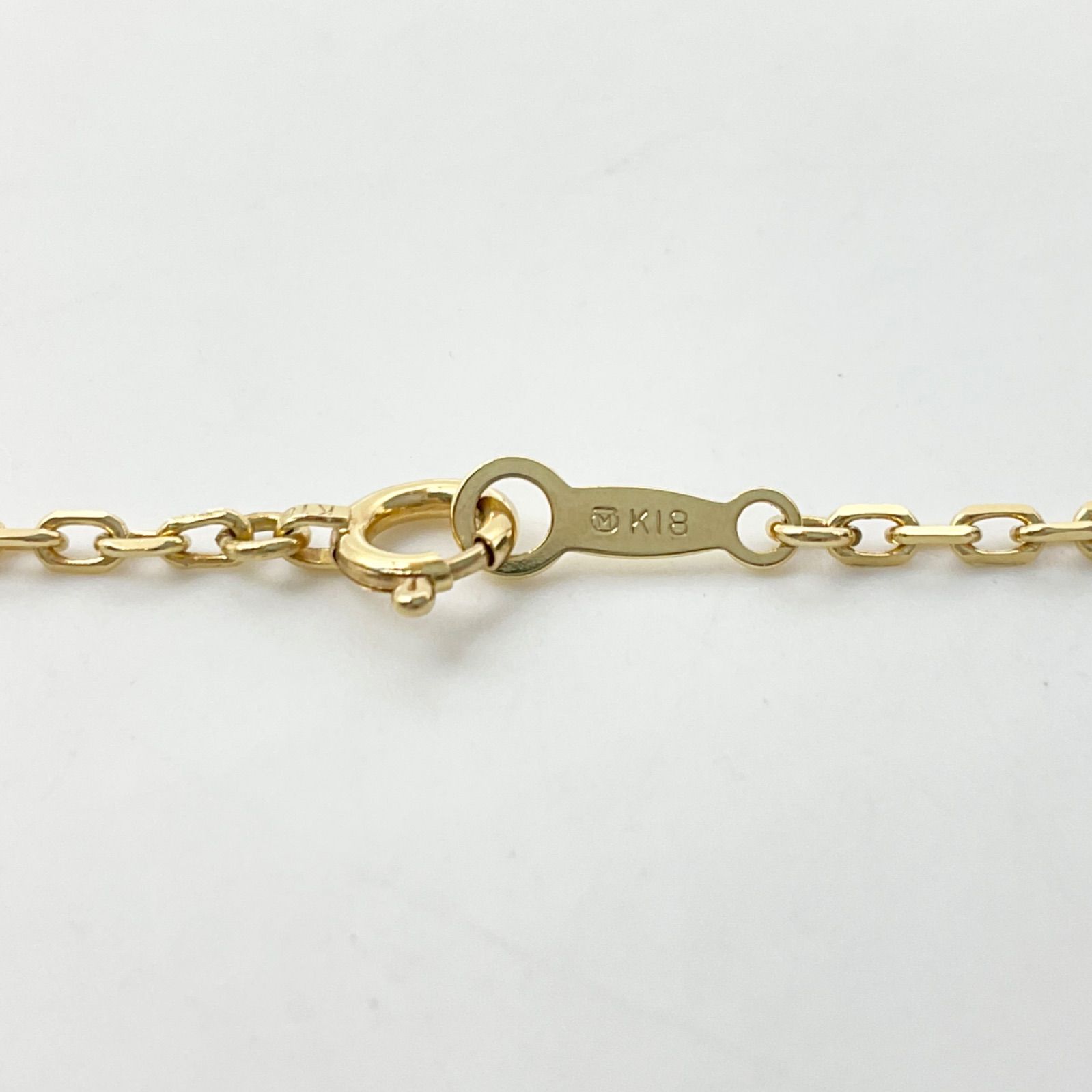 MIKIMOTO ミキモト ロングネックレス ステーションネックレス K18YG 