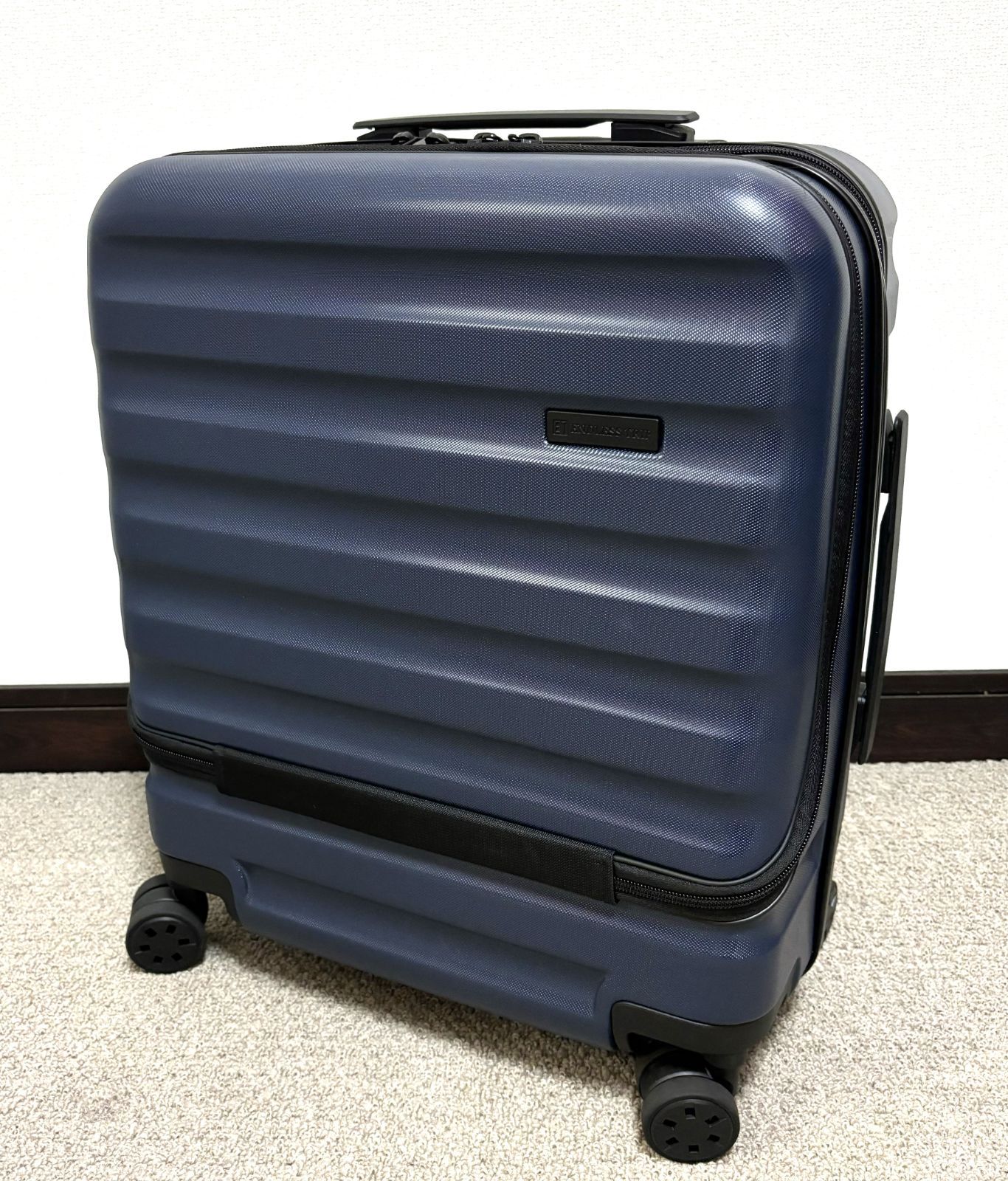 ■訳あり■ スーツケース 機内持ち込み MAXサイズ フロントオープン 大容量 40L 1-4泊対応 マット加工 多収納ポケット 8輪 キャスター ダイヤル式 TSAロック PCホルダー トップオープン キャリーケース ビジネス 出張 旅行 epb PROTECA／プロテカ スーツケース マックスパス4 40リットル 機内