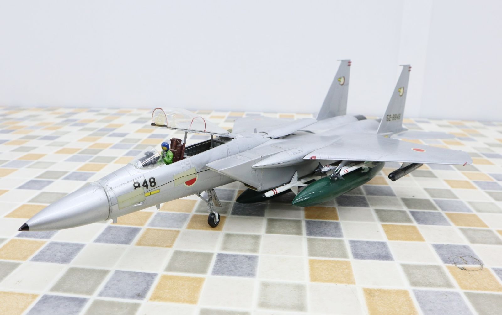 △ ｜航空自衛隊 イーグルプラス｜ F-15J ｜プラモデル 希少 レア 完成 