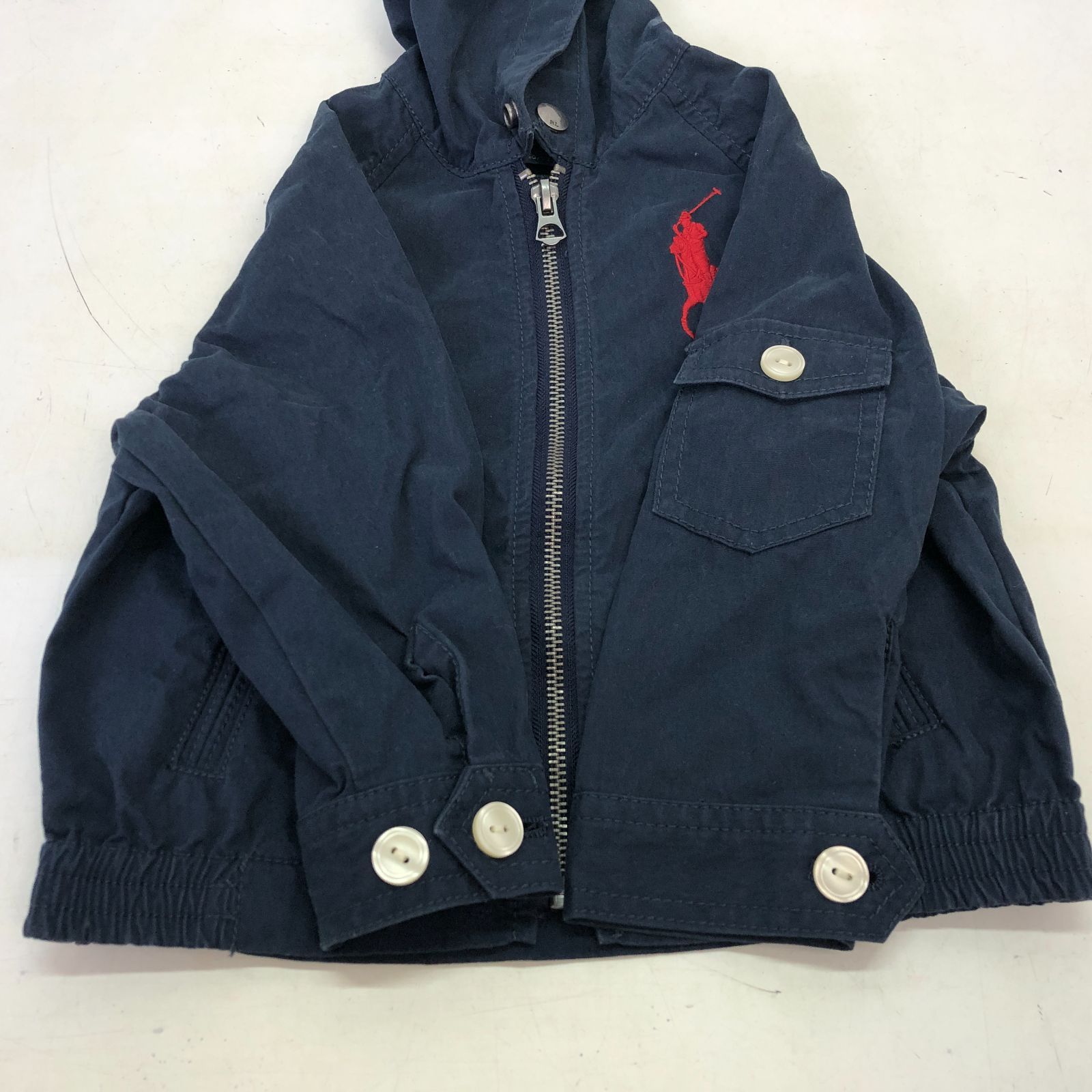 01m1916 Ralph Lauren ラルフローレン ジップパーカー 90cm キッズ服