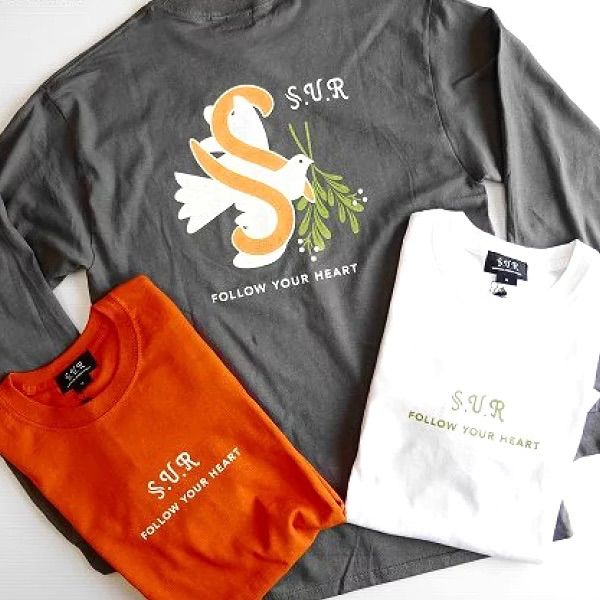 S.U.R シュルリアル メンズ レディース Tシャツ 長袖Tシャツ 長袖