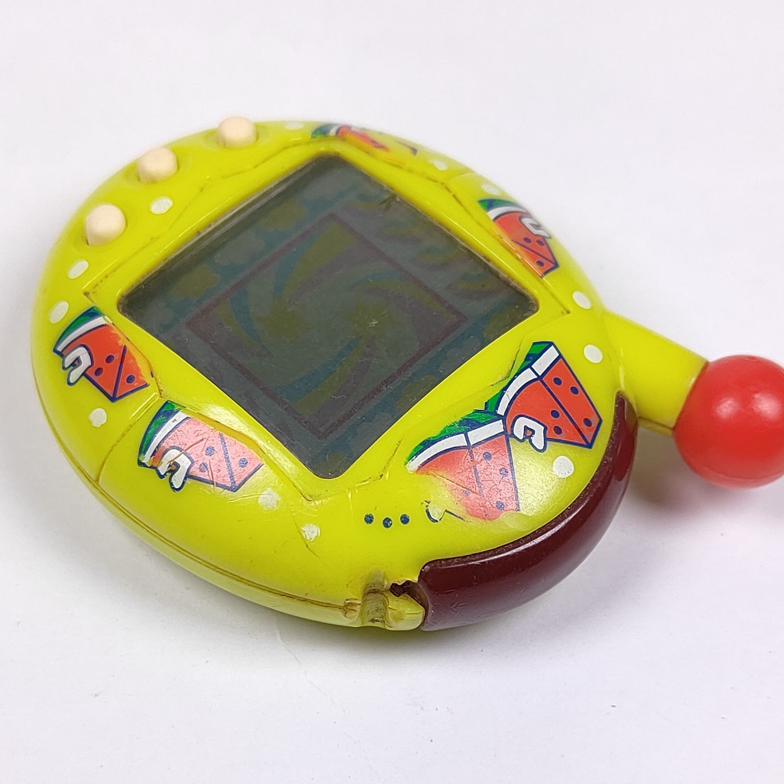 【動作未確認】超じんせーエンジョイ！たまごっちプラス 株主優待限定　スイカ柄 動作未確認】超じんせーエンジョイ！たまごっちプラス 株主優待