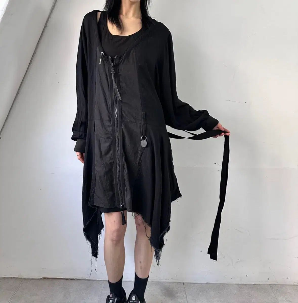 DIESEL ディーゼル アーカイブ ハーネス アシンメトリー ワンピース