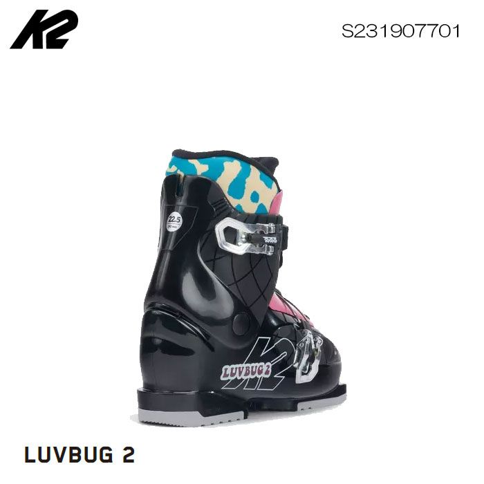 豊富な品揃え！ 23-24 K2 ケーツー スキーブーツ ジュニア キッズ LUV BUG2 ラブ ルブ バグ 2バックル 日本正規品 旧モデル S231907701