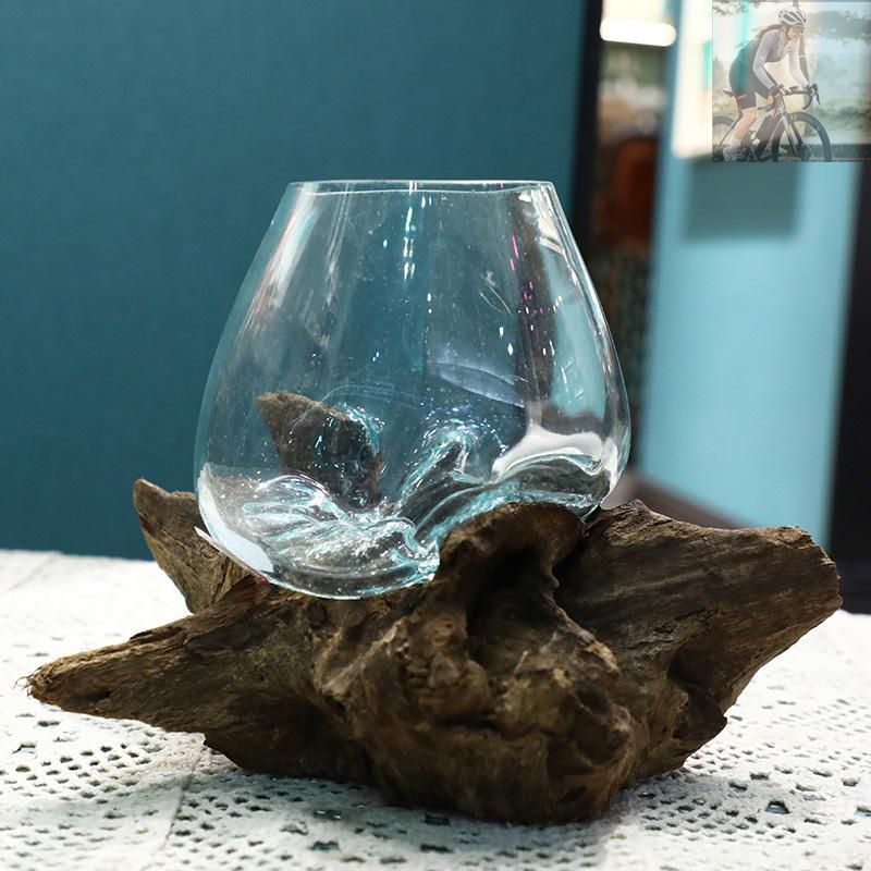 ガラス作家 frescoの辻野剛作品 特注台付き ガラス作家・辻野 剛氏の