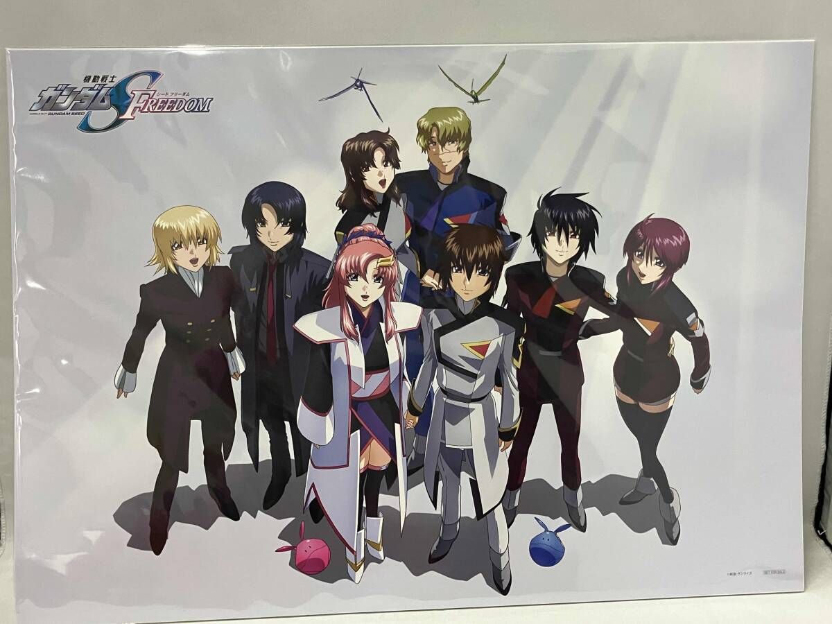 機動戦士ガンダムSEED FREEDOM Blu-ray DVD 特典 A3イラスト