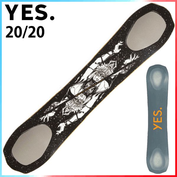 23-24 YES / イエス 20 / 20 メンズ レディース スノーボード パウダー