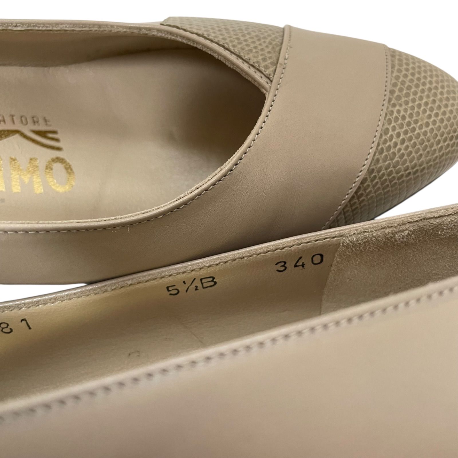 Z1431 SALVATORE FERRAGAMO サルヴァトーレフェラガモ パンプス