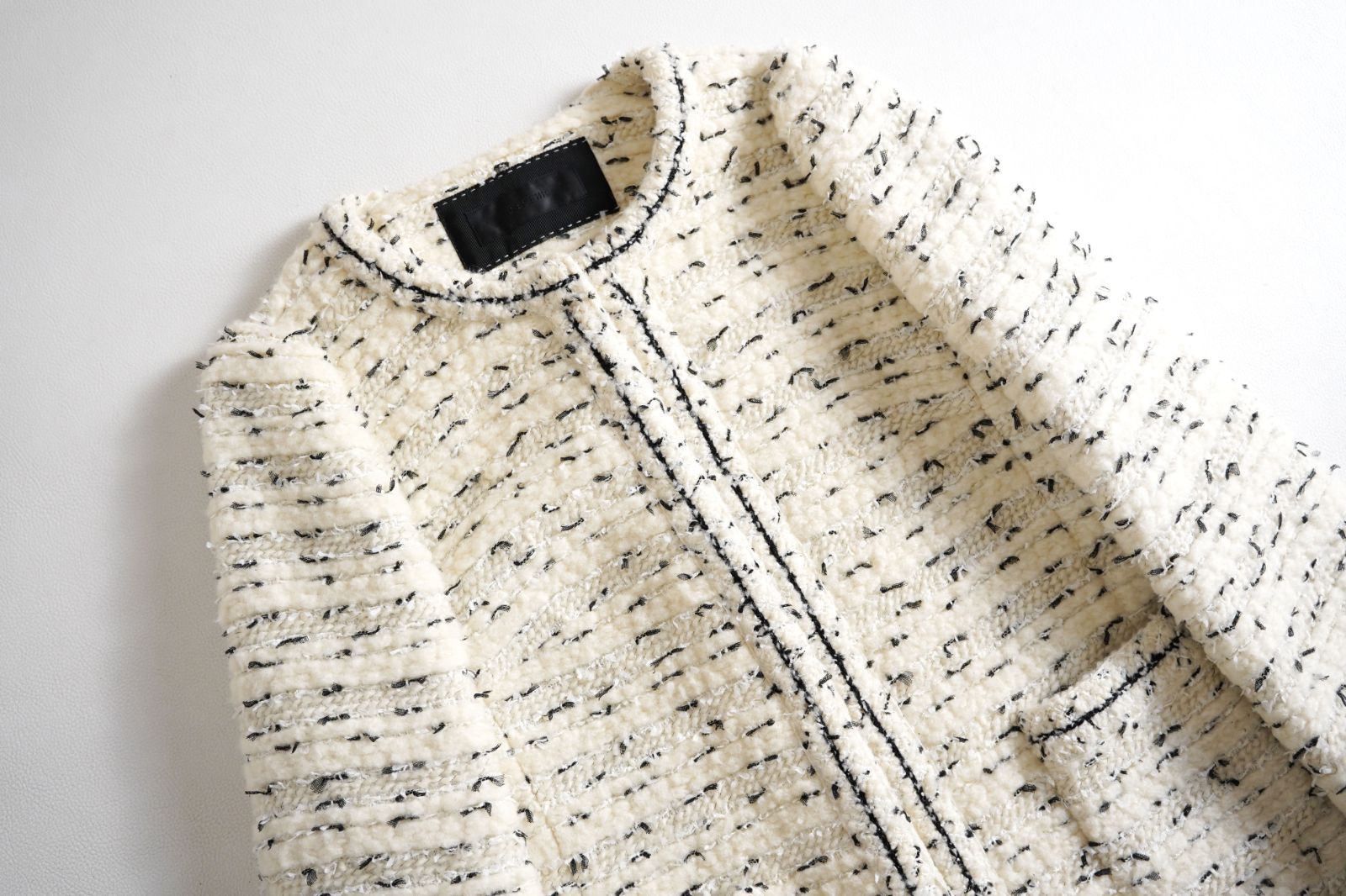 710y*TO BE CHIC トゥービーシック ミルド ファンシー ウール ツイード