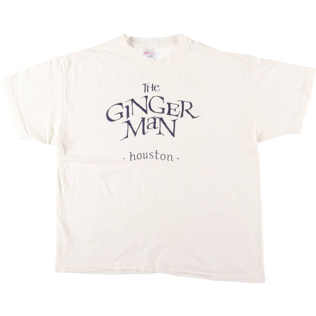 古着 90年代 ヘインズ Hanes BEEFY-T メッセージプリントTシャツ メンズXL相当 ヴィンテージ|eaa547141