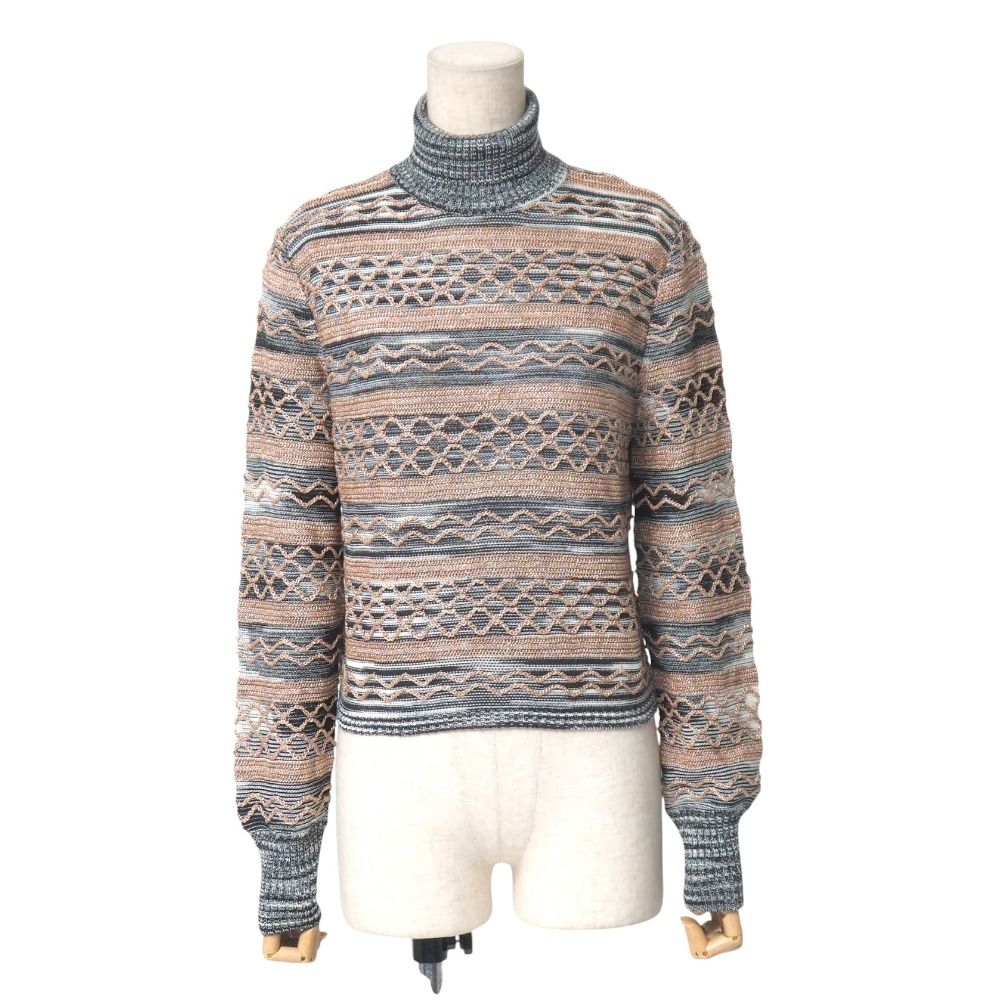 MISSONI ミッソーニ ニット セーター MISSONI #anc ミッソーニ ニット・セーター 48 マルチ Vネック