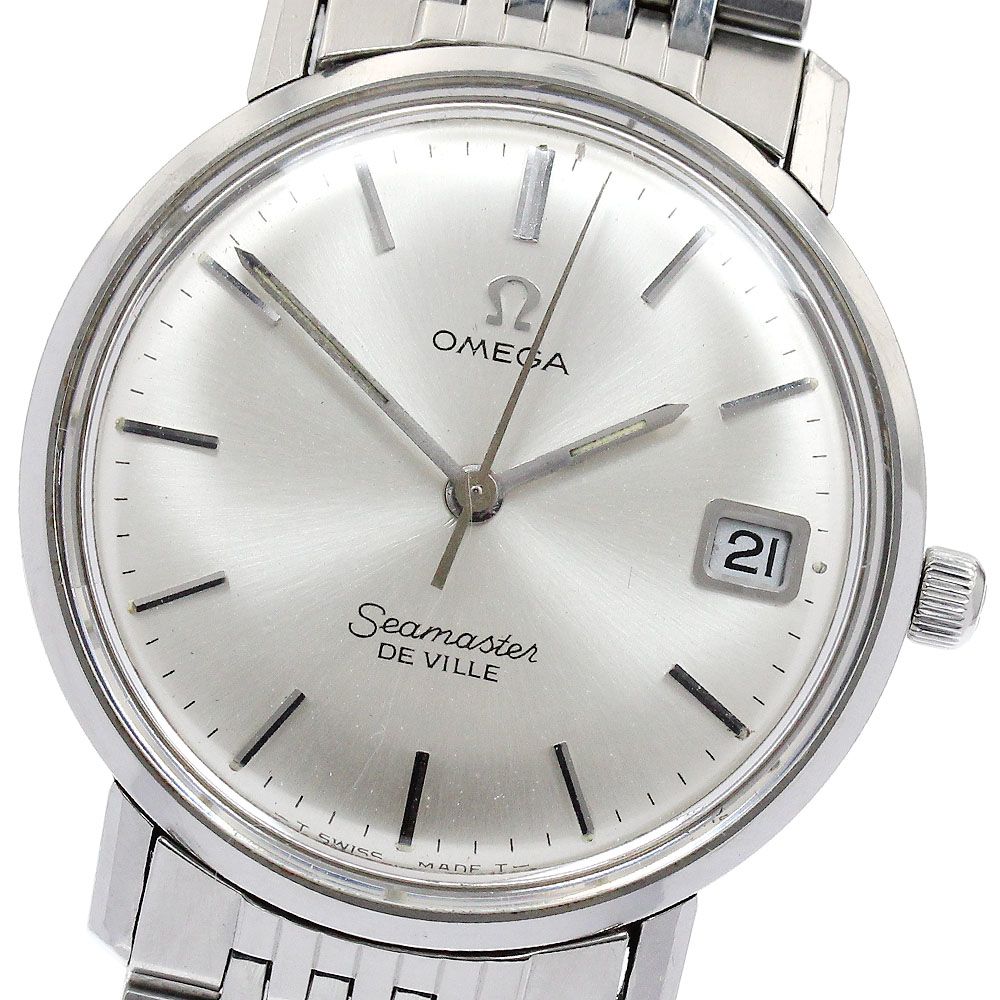 オメガ OMEGA シーマスターデビル デイト 手巻き メンズ_891344