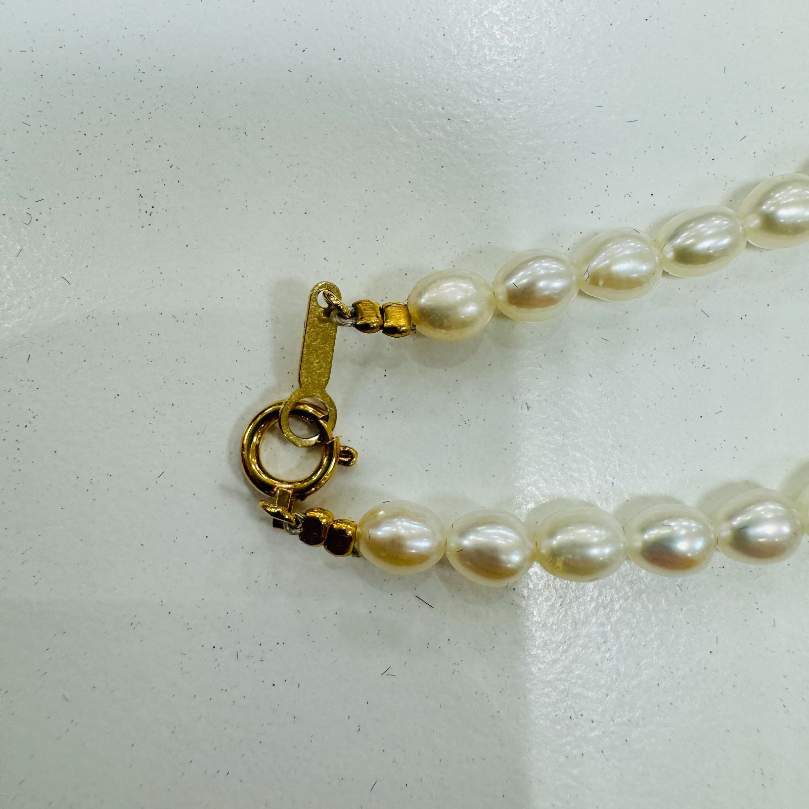 【新品未使用】タマヨシパール 本真珠　パール ネックレス　ゴールド k18 A【ヴィンテージ】 タマヨシパール 真珠 本真珠 パール