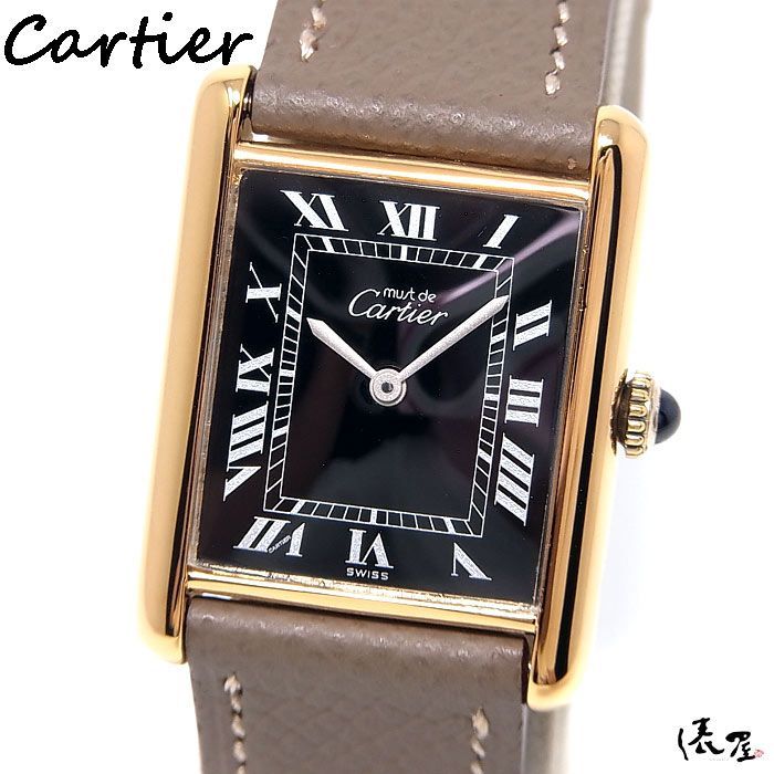 【仕上済/OH済】カルティエ マストタンク LM 手巻き式 ヴィンテージ アンティーク メンズ Cartier 時計 腕時計 【送料無料】