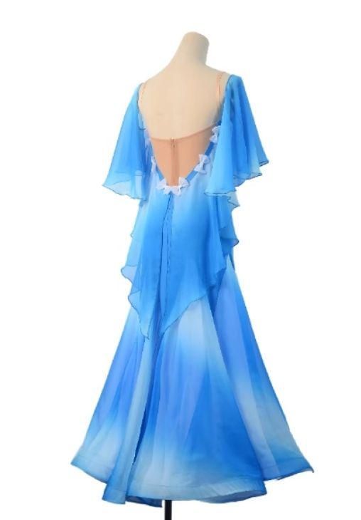 社交ダンスドレス ラテンドレス モダンダンス オーダーメイド 2色